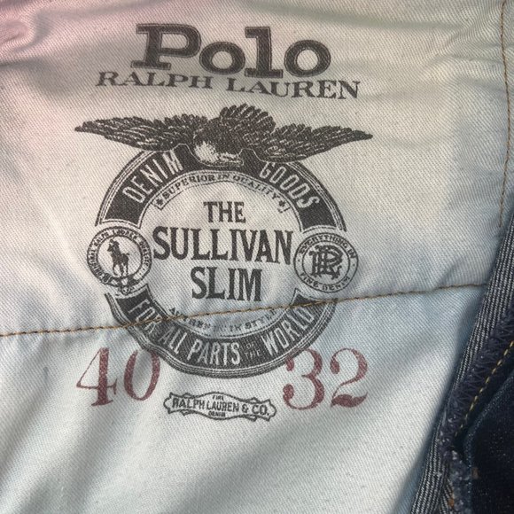 Polo Ralph Lauren Sullivan Slim Jeans Men’s Size 40 x 32 - Picture 8 of 10